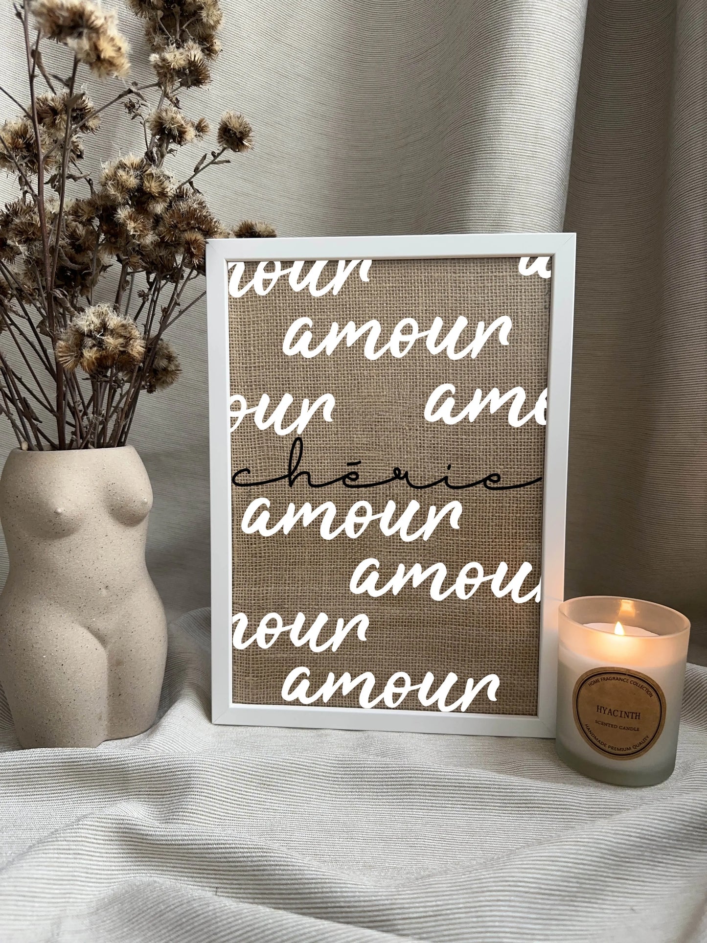 Cadre "Amour" personnalisable