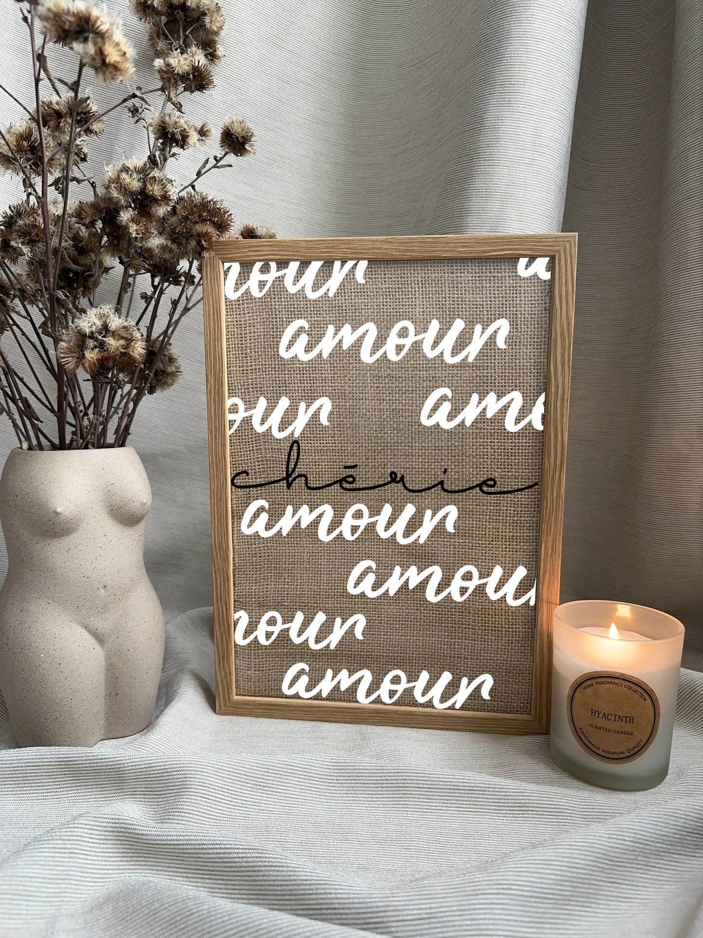 Cadre "Amour" personnalisable