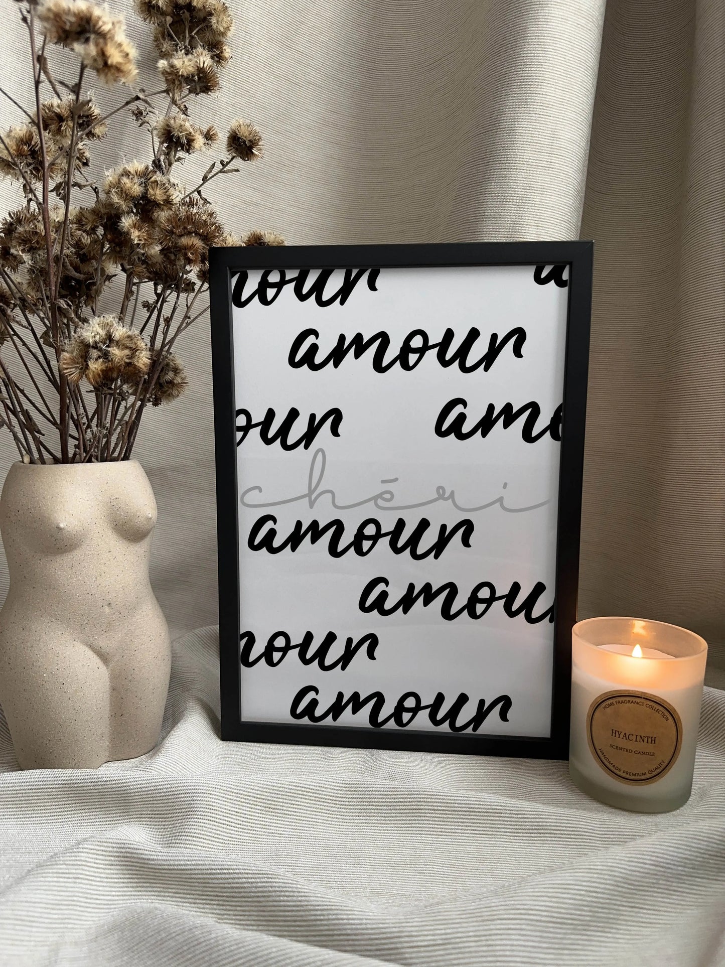 Cadre "Amour" personnalisable